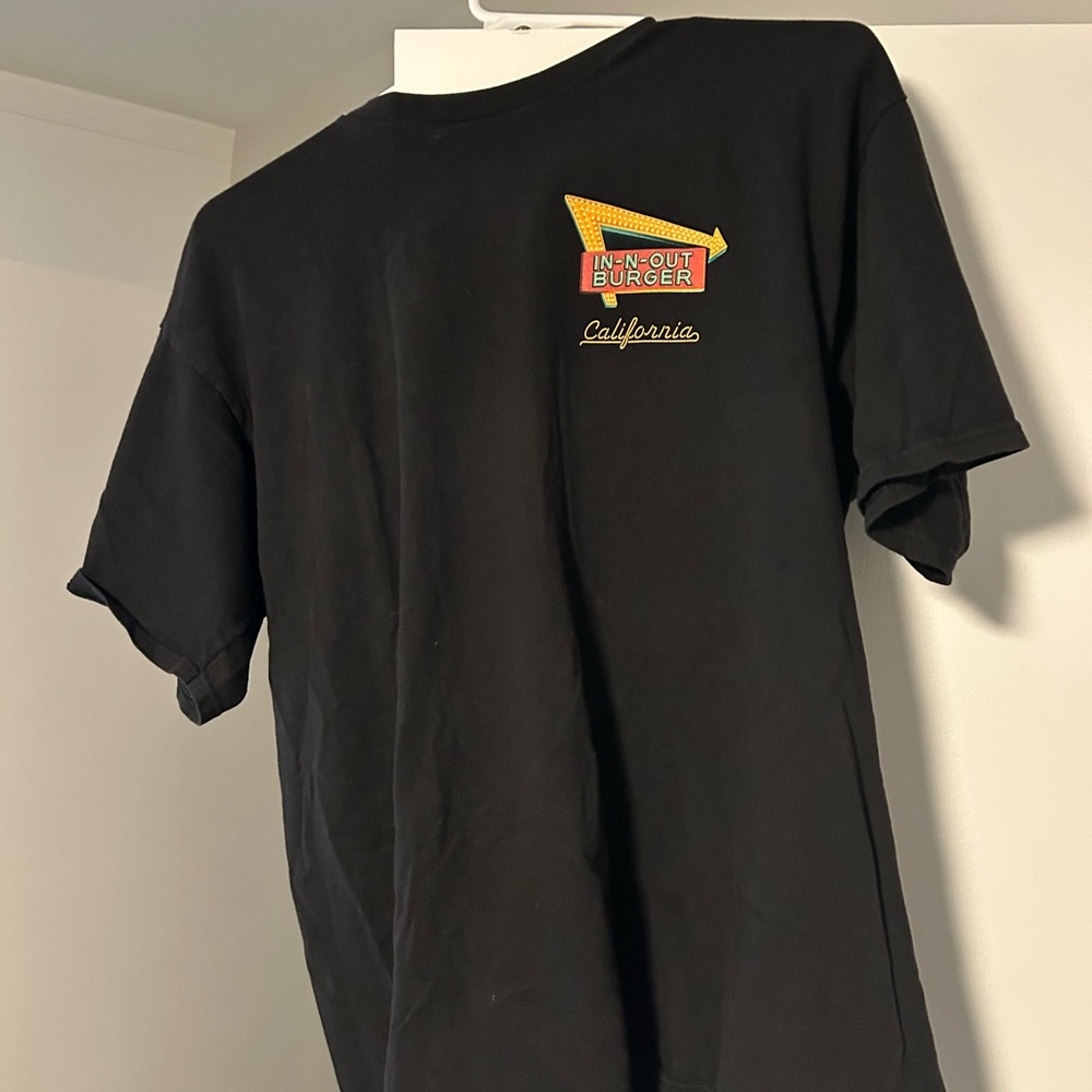 Black In-N-Out Shirt